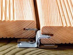 Крепеж для террасной доски